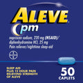 Aleve PM Pain Reliever & Nighttime Sleep Aid Caplets, 50 Count - SJB-DIAMOND ELITES