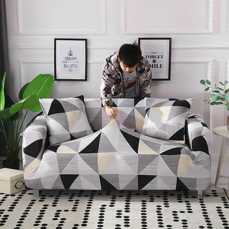 Printed sofa cushion sofa cover sofa cover Pi-Mart