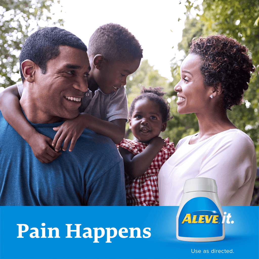 Aleve Pain Reliever/Fever Reducer Naproxen Sodium Tablets, 220 mg, 10 Ct EasyOptionXY LLC