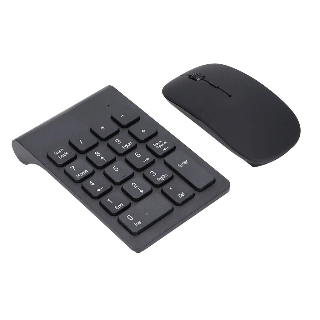 Number Pad Plug and Play 2.4GHz Wireless Technology 1200 DPI Sensitive Durable Number Pad Mouse Combo for Home Office - SJB-DIAMOND ELITES