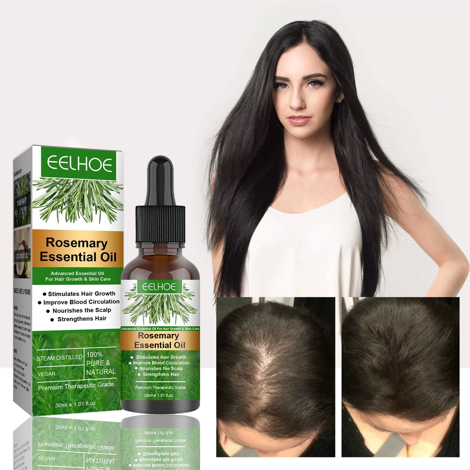 Rosemary Anti-Breakage Nourishing Hair Care Oil Lootquake LLC
