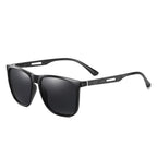 Square High Quality Titanium  Sunglasses for Men Polarized Sunglasses With Mirror Gradient Glasses Titanium  TR90 Frame Oculos De Sol gafas and UV400 Protection - SJB-DIAMOND ELITES