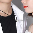 Korean Fashion Magnetic Couple Necklace Pi-Mart