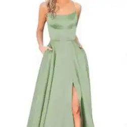 Solid Color Long Slimming And Shoulder Hollow Girlfriends Fashion Bridesmaid Party Dress - SJB-DIAMOND ELITES