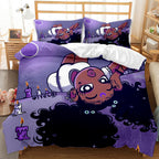 3D Printed Duvet Cover Four-piece Bedding Set For African Girls