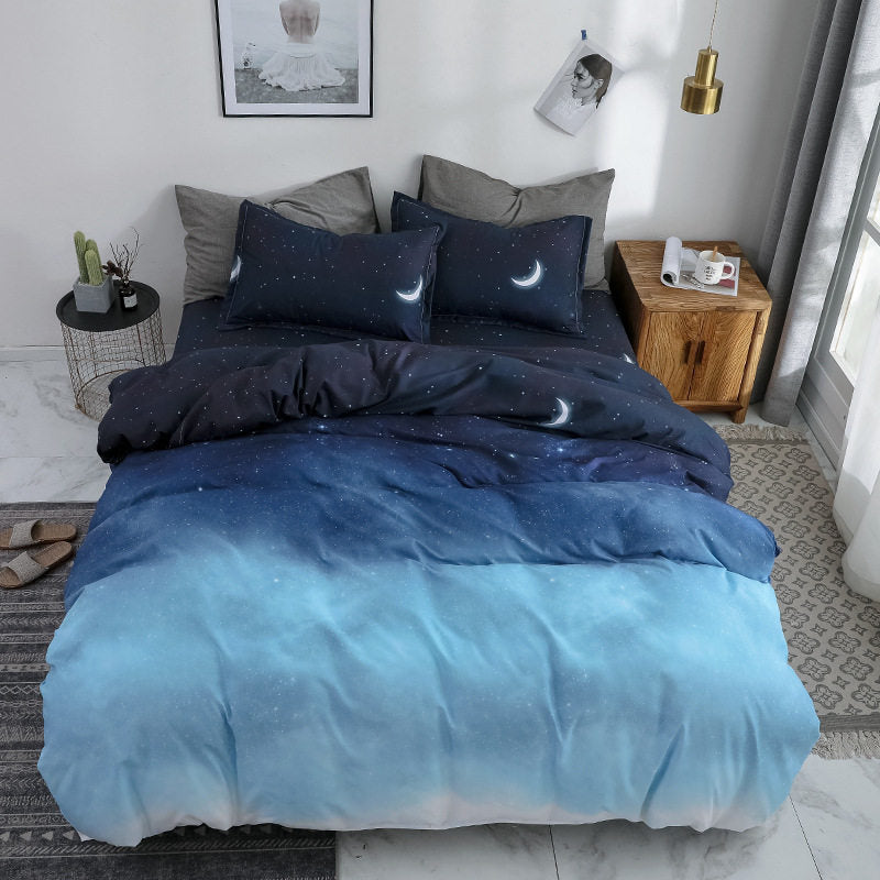 Bed sheets set quilt duvet cover bedding 4 sets Pi-Mart