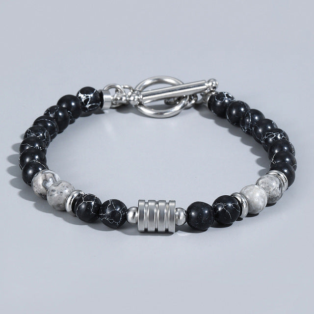 Clasp Tiger Eye Bracelet for Men - SJB-DIAMOND ELITES