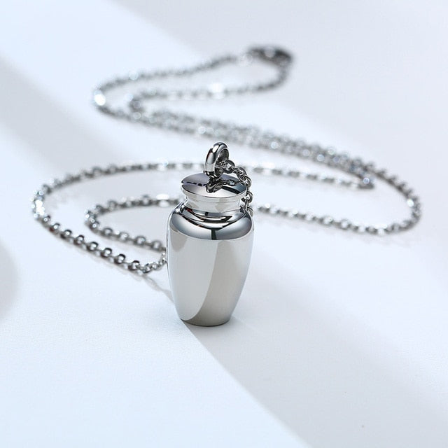 Openable Earthen Jar Columbarium Shape Pendant Pi-Mart