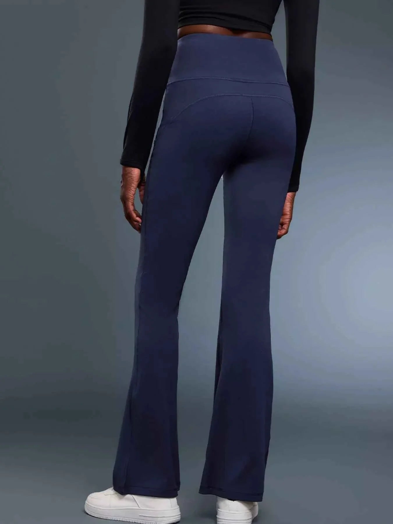 High-Waisted Flare Active Pants THRIXINE