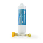 Great Value RV Water Filter 1 Pack for RV/Marine/Camping/Garden/Bathtub Use, With Flexible Hose, F200, Activated Carbon Block, White