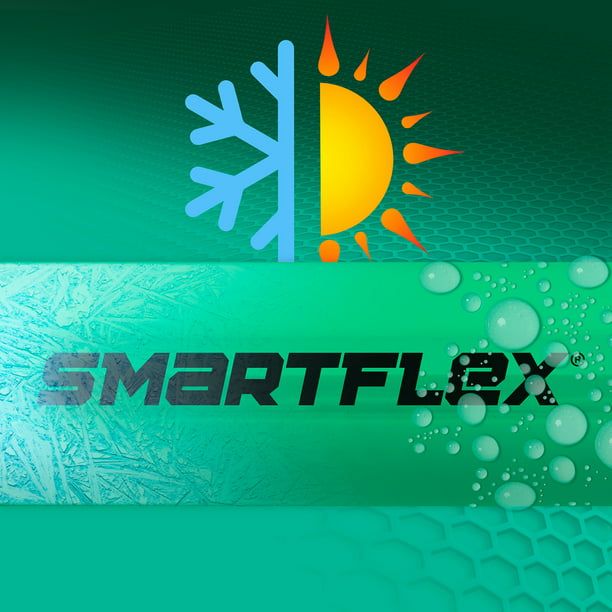 SmartFlex? Garden Hose, 5/8" x 75', 3/4" - 11 1/2 GHT Fittings