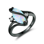 Luxurious Opal Ring - SJB-DIAMOND ELITES