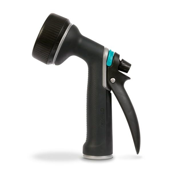 Gilmour Medium Duty Rear Trigger Pre-Set Nozzle Onyx