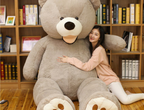 Giant Teddy Bear Plush Toy Huge  Soft Toys  Leather Shell Pi-Mart