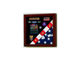 American Made Burial Flag Medals Display case - Size 4' x 6' The Military Gift Store