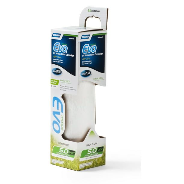 Camco Evo Premium Replacement Water Filter Cartridge, 40624