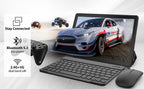 A7L 10.1 Inch Android14 Tablet 14GB RAM 64GB ROM Octa-Core Processor HD IPS WiFi Protective Case Pen Keyboard Mouse Headphone PC Lootquake LLC