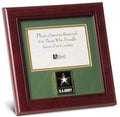 Flag Connections Go Army Medallion Landscape Picture Frame, 4 by 6-Inch The Military Gift Store