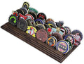 5 Row Challenge Coin Holder - Military Coin Display Stand The Military Gift Store