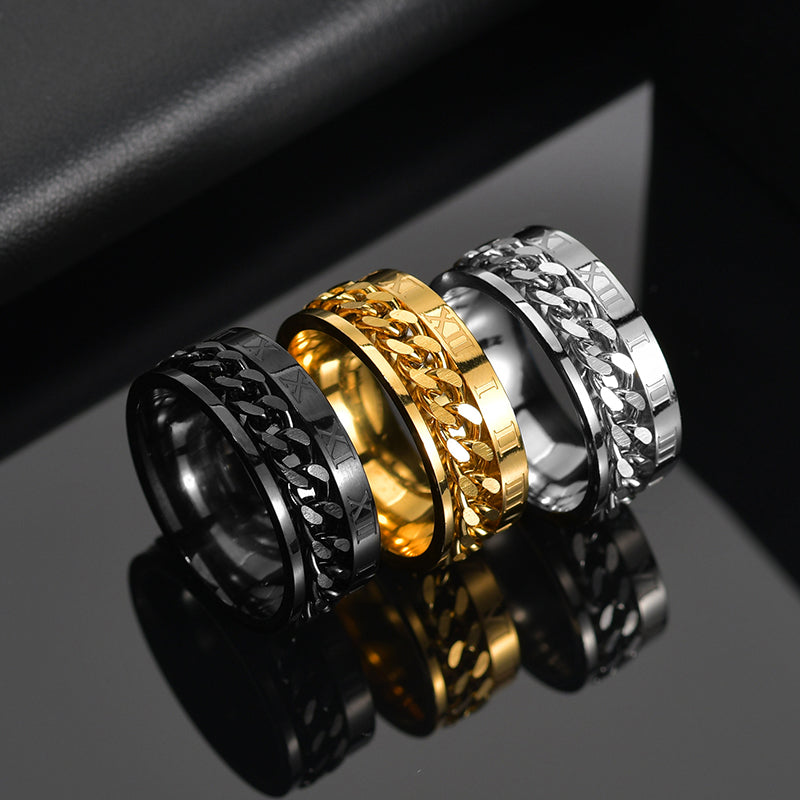 Cool Rotatable Ring - SJB-DIAMOND ELITES