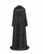 Warm Blanket Long Coral Fleece Blanket With Sleeves Coral Fleece Pocket Blanket  Winter Wash Flannel Blankets Pi-Mart