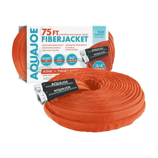 Aqua Joe Garden Watering Bundle, 75-Foot Hose + Watering Wand EasyOptionXY LLC