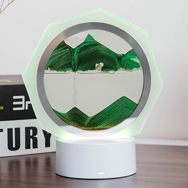 7 Colors USB Sandscape Table Lamp - SJB-DIAMOND ELITES