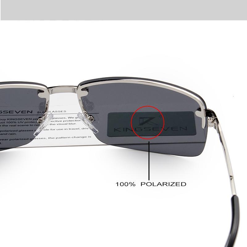 Luxury Classic Retro Rimless Sunglasses Men Polarized Gold Men's Shades Sun Glasses Luxury brands Night Driving Glasses Oculos de sol - SJB-DIAMOND ELITES