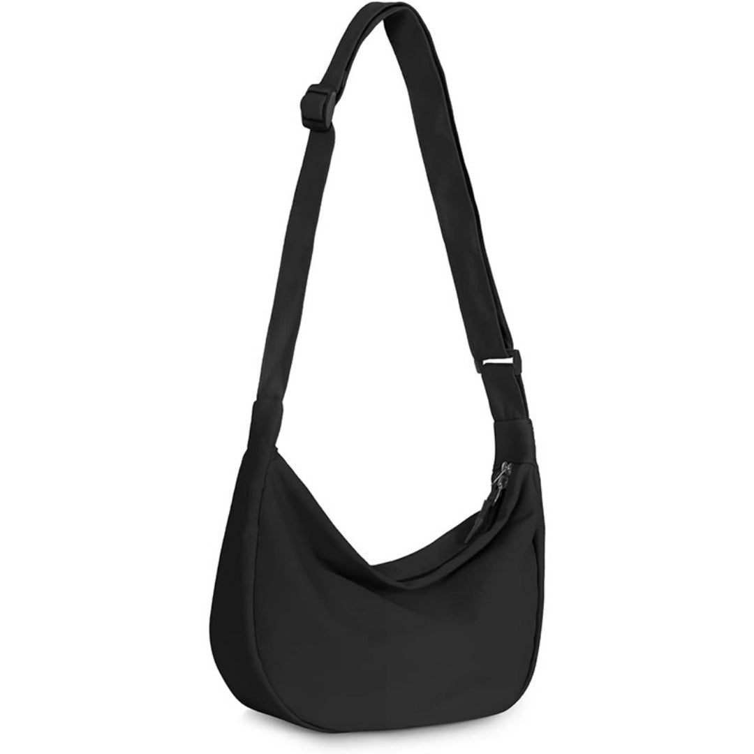Small crossbody bag, versatile fashion cross body bag, commuter shoulder bag, nylon casual slouchy bag - SJB-DIAMOND ELITES