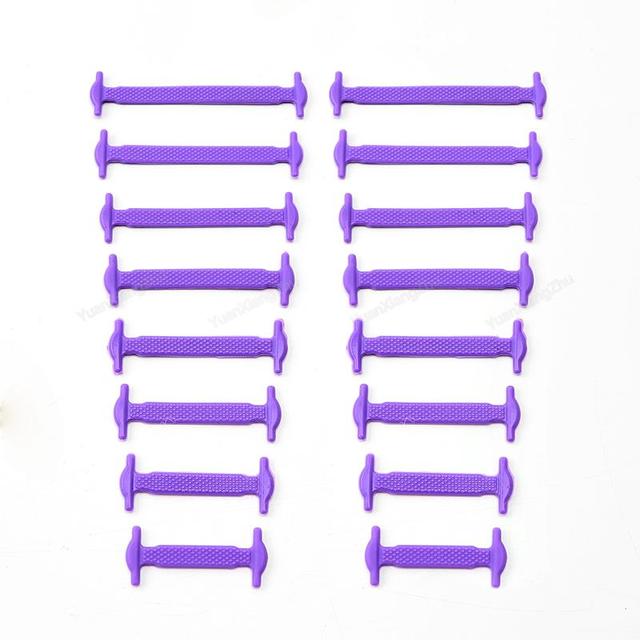 Silicone Shoelaces  No Tie Shoe Laces Pi-Mart