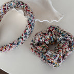 Women's Color Knitted Wide Brim Hair Band Pi-Mart
