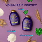 OGX Biotin & Collagen Thickening Volumizing Daily Conditioner with Vitamin B7 & Hydrolyzed Wheat Protein13 fl oz - SJB-DIAMOND ELITES
