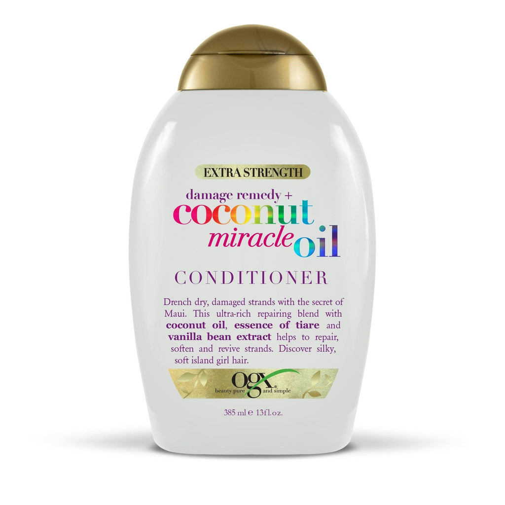 OGX Extra Strength Damage Remedy + Coconut Miracle Oil Conditioner 13oz - SJB-DIAMOND ELITES