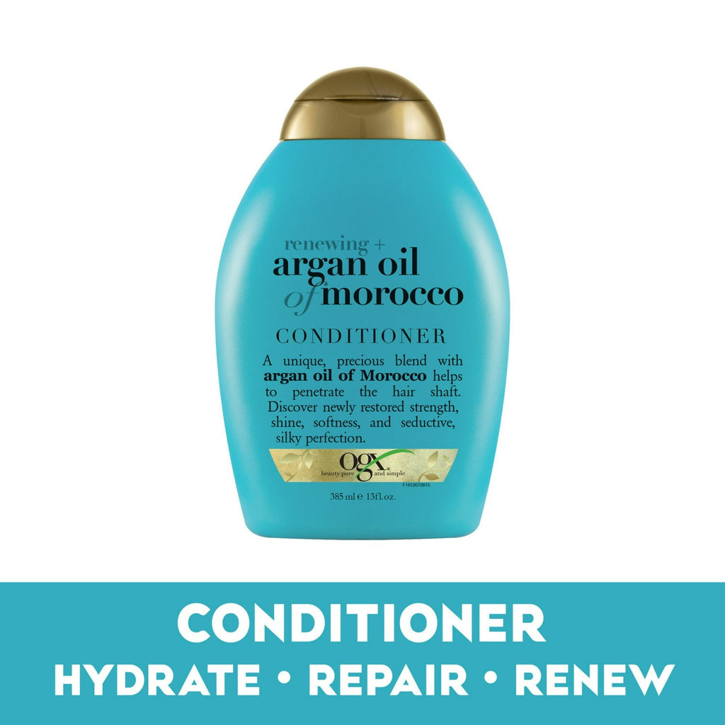 OGX Renewing + Argan Oil of Morocco Nourishing Daily Conditioner, 13 fl oz - SJB-DIAMOND ELITES