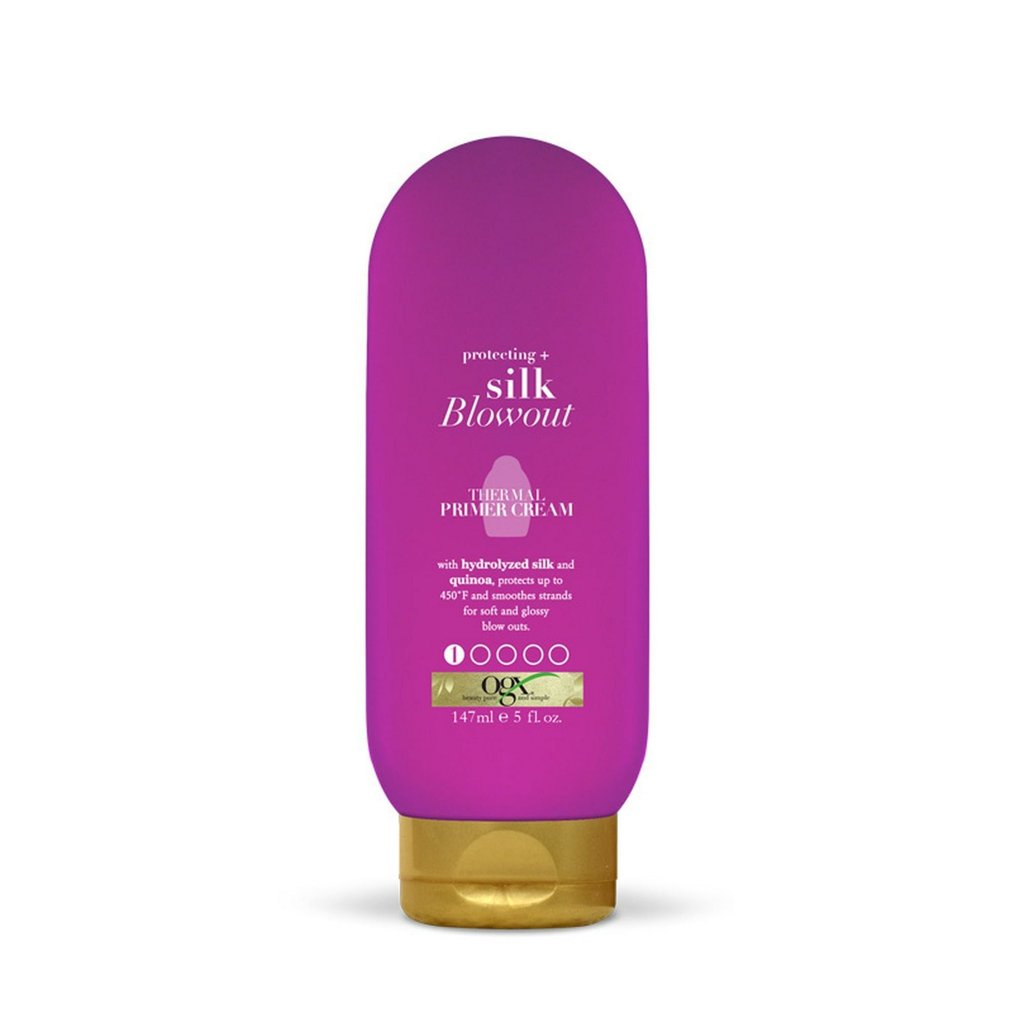 OGX? Protecting + Silk Blowout Thermal Primer Cream 5 FL OZ - SJB-DIAMOND ELITES