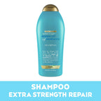 OGX Extra Strength Hydrate & Repair + Argan Oil of Morocco Nourishing Daily Shampoo, 25.4 fl oz - SJB-DIAMOND ELITES