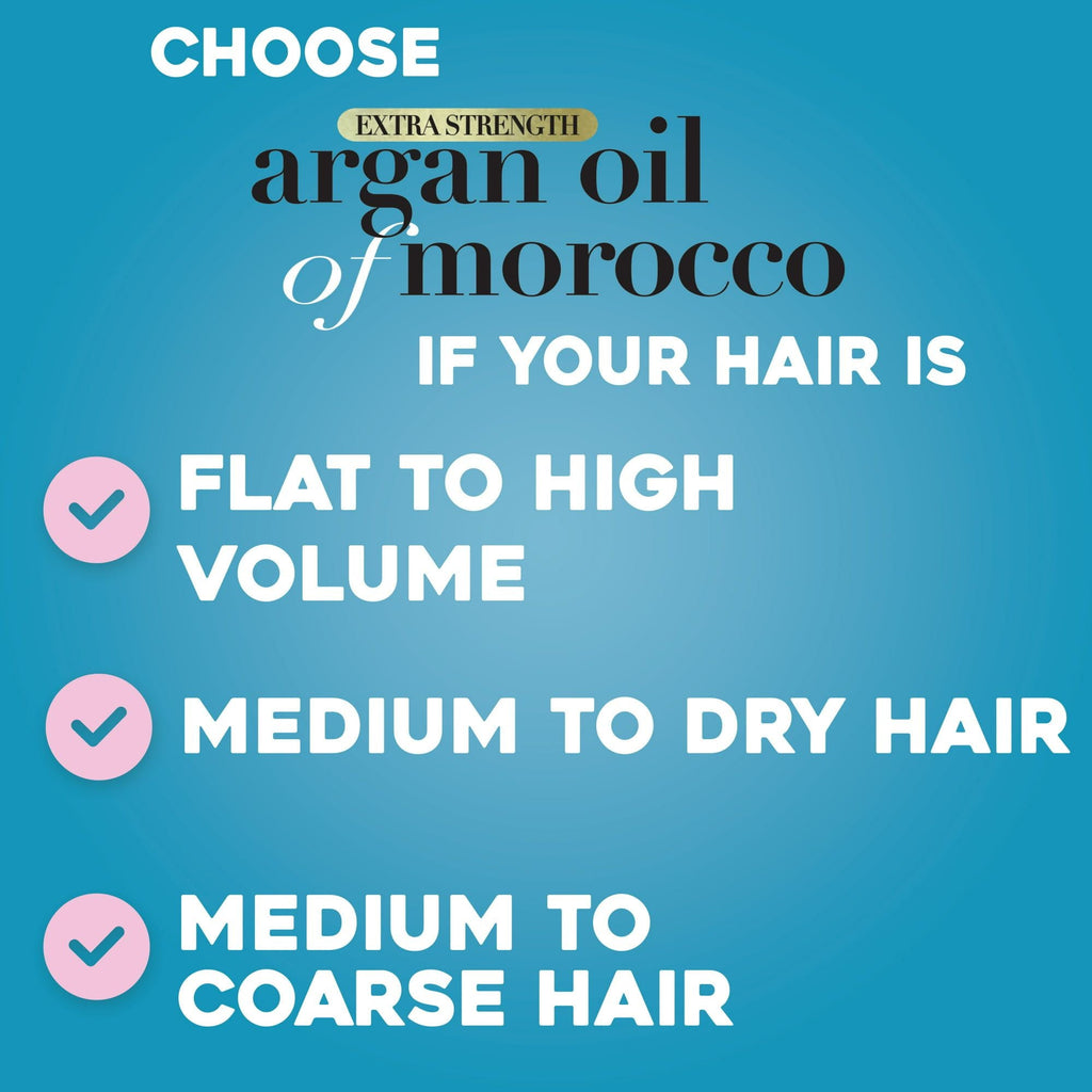 OGX Extra Strength Hydrate & Repair + Argan Oil of Morocco Nourishing Daily Shampoo, 25.4 fl oz - SJB-DIAMOND ELITES