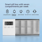 Portable Electronic Portable Mini Timing Medicine Smart Pill Box Pi-Mart