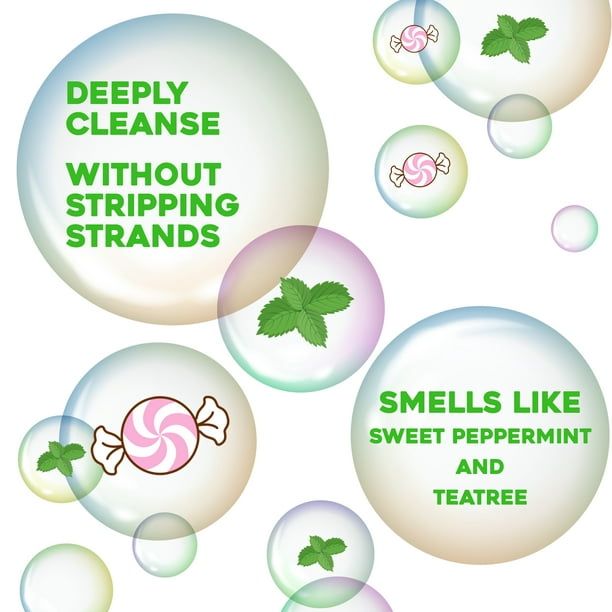 OGX Extra Strength Refreshing Scalp + Teatree Mint Daily Conditioner with Peppermint Oil & Witch Hazel 13 fl oz EasyOptionXY LLC