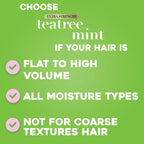 OGX Extra Strength Refreshing Scalp + Teatree Mint Daily Conditioner with Peppermint Oil & Witch Hazel 13 fl oz EasyOptionXY LLC