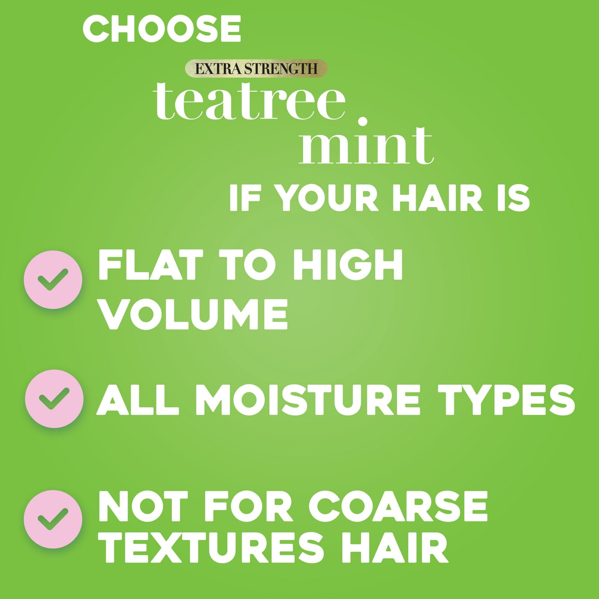 OGX Extra Strength Refreshing Scalp + Teatree Mint Daily Conditioner with Peppermint Oil & Witch Hazel 13 fl oz EasyOptionXY LLC