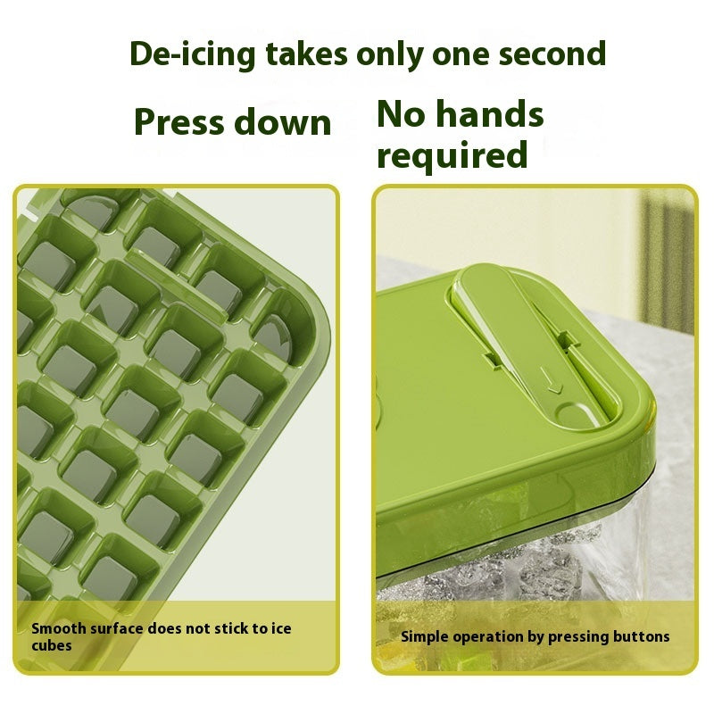 Ice Cube Mold Food Grade Press Type Ice Tray Pi-Mart