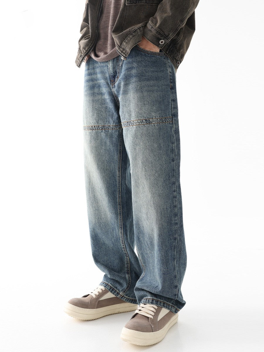 American High Street Vintage Jeans Men's Autumn Lootquake LLC