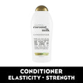 OGX Nourishing + Coconut Milk Moisturizing Daily Conditioner with Egg White Protein, 25.4 fl oz EasyOptionXY LLC