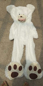 Giant Teddy Bear Plush Toy Huge  Soft Toys  Leather Shell Pi-Mart