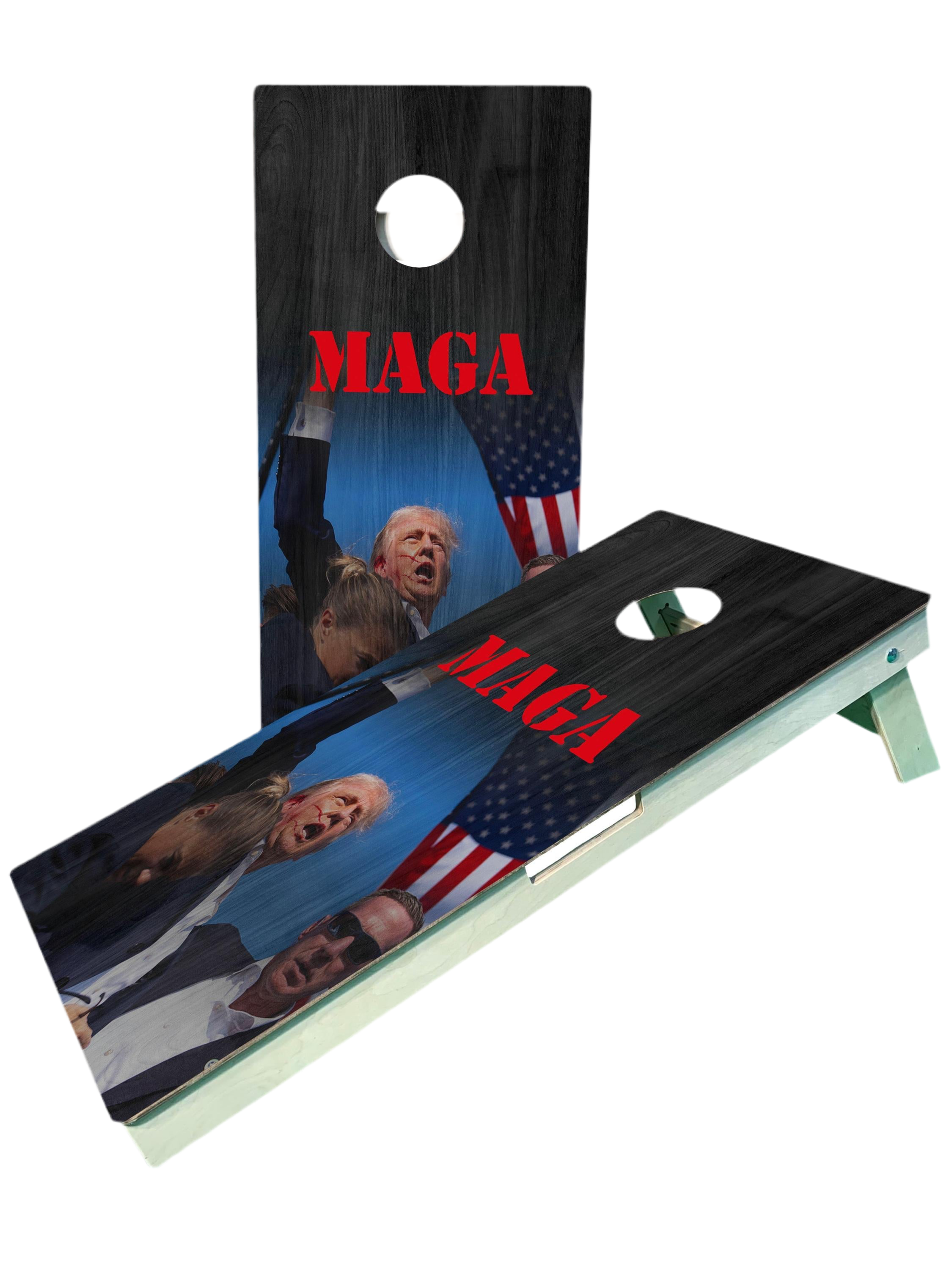 Trump MAGA Cornhole Boards - SJB-DIAMOND ELITES