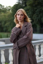 Classic Alpaca Wool Blend Coat - SJB-DIAMOND ELITES