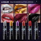 Ladies Pearl Sparkly Christmas Lipstick Pi-Mart