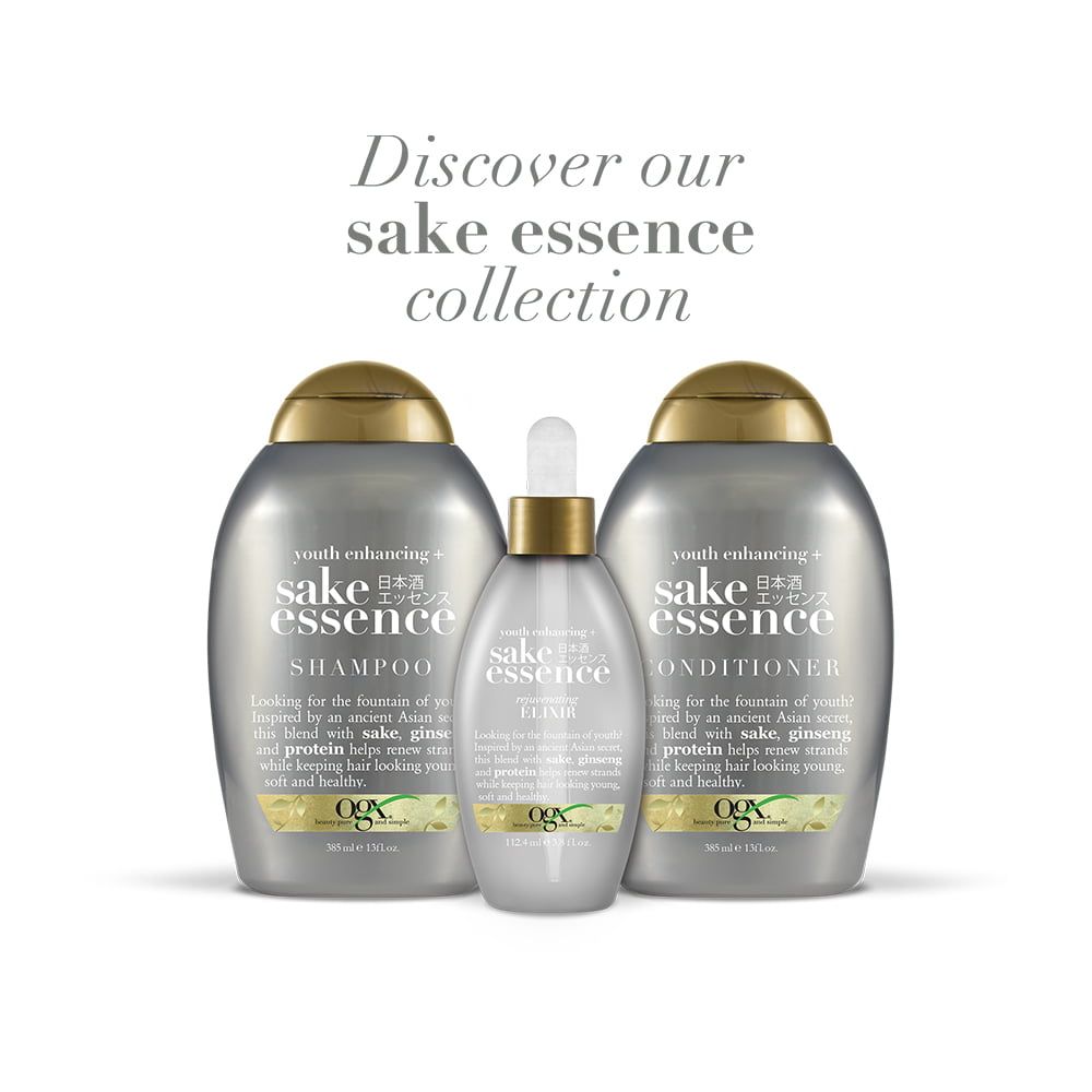 OGX Youth Enhancing + Sake Essence Shampoo, 13.0 Fl Oz EasyOptionXY LLC