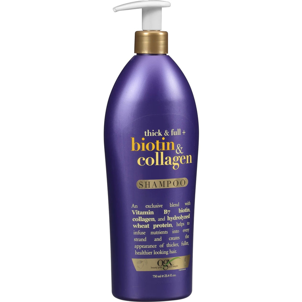 OGX Thick & Full + Biotin & Collagen Shampoo, 25.4 fl oz EasyOptionXY LLC